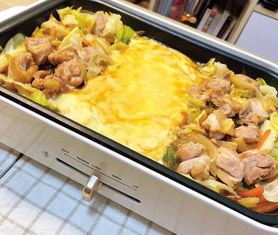 韓国の鉄鍋料理をホットプレートで手軽に