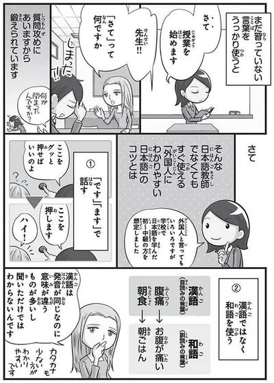 外国人にわかりやすい日本語のコツ