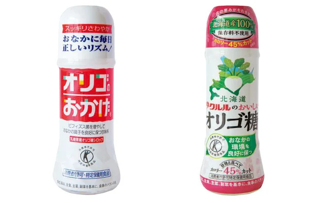 オリゴ糖は、ボトル入りのシロップタイプが手軽に使えて便利。
