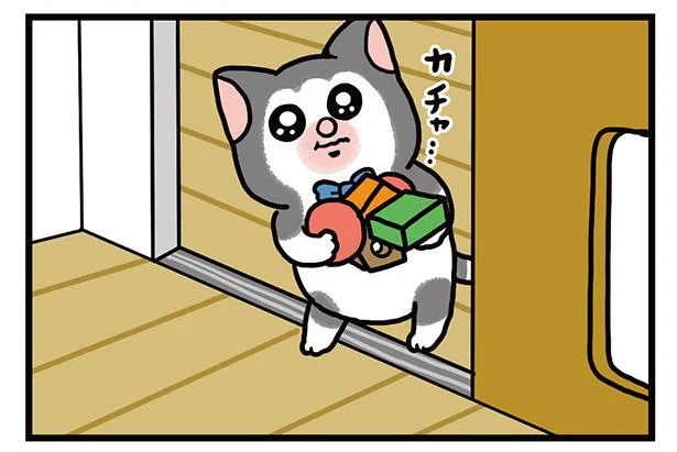 何かしらをモフりたい！ そんなときに優しいヤンチャな猫／まめきちまめこニートの日常 こまちとタビ3（3）