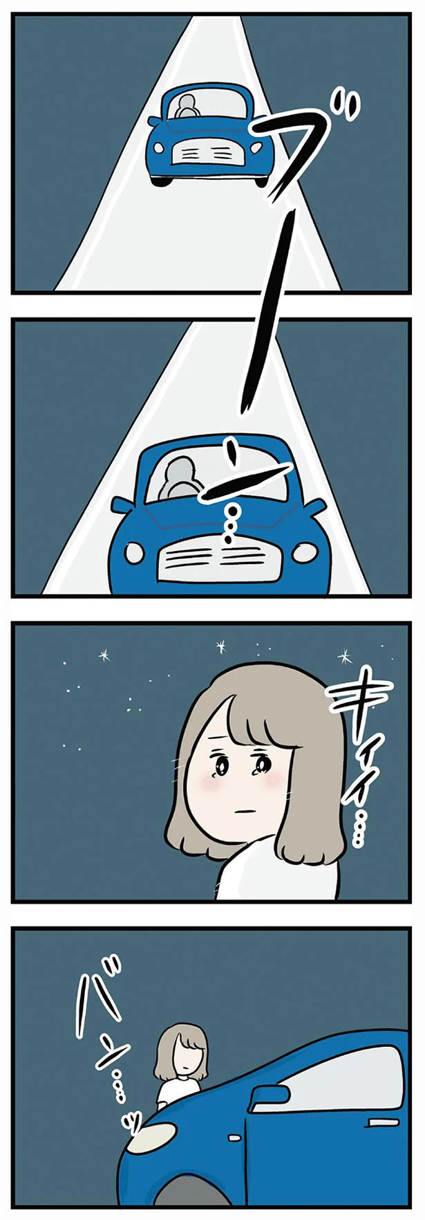 迎えに来た車