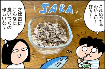 普段さば缶を食べない息子もぱくぱく！そぼろで毎日にたんぱく質をちょい足し