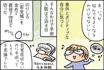 直径7cmほど切った