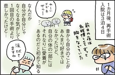 1回目の手術より悲しかったけど…