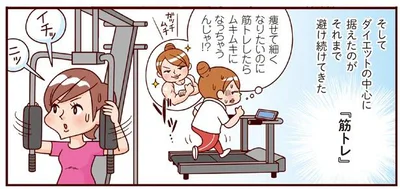 避け続けてきた「筋トレ」を中心に据えた
