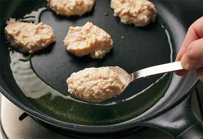 2を1/12量ずつスプーンなどですくって並べる