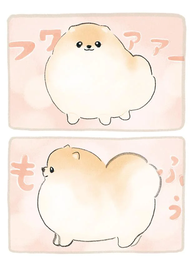 フワァァーもふぅ