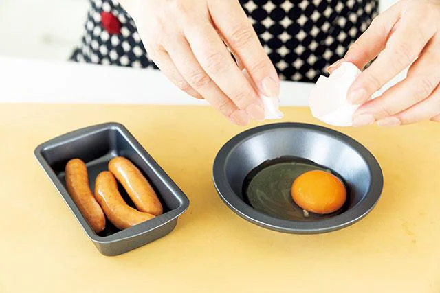 ほぼ手間ゼロで同時に2品のおかずが完成!