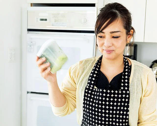 軽く振るだけで、ねぎがパラッパラに！