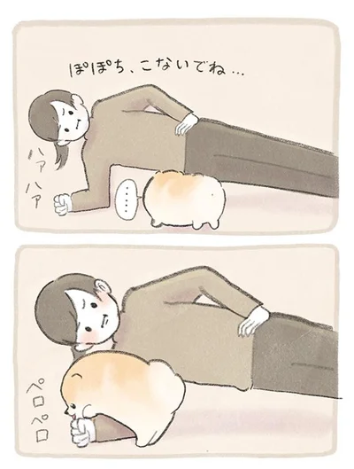 ぽぽち、こないでね…