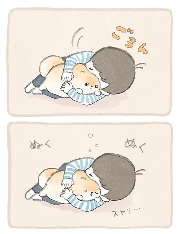 ぬくぬくスヤリ…