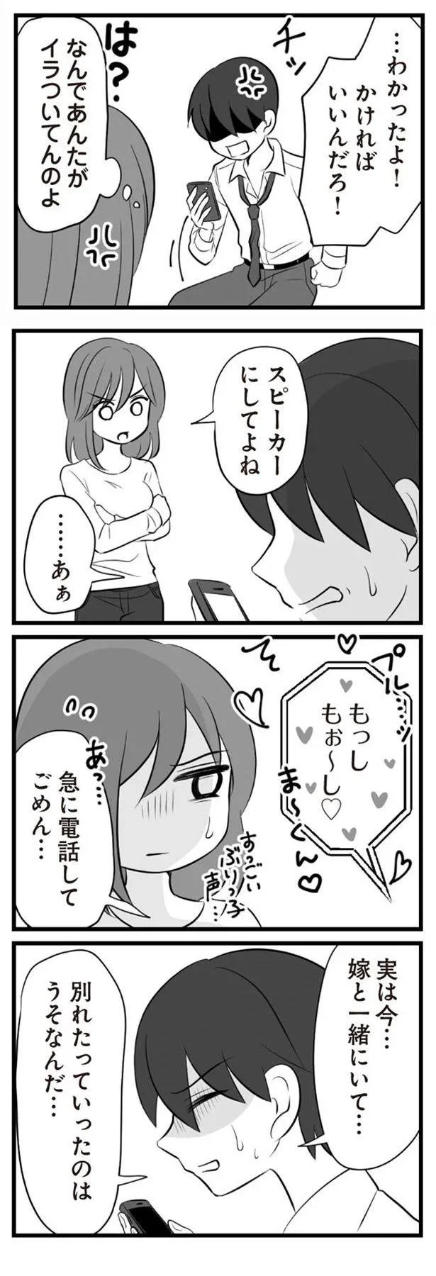  『夫は不倫相手と妊活中』より