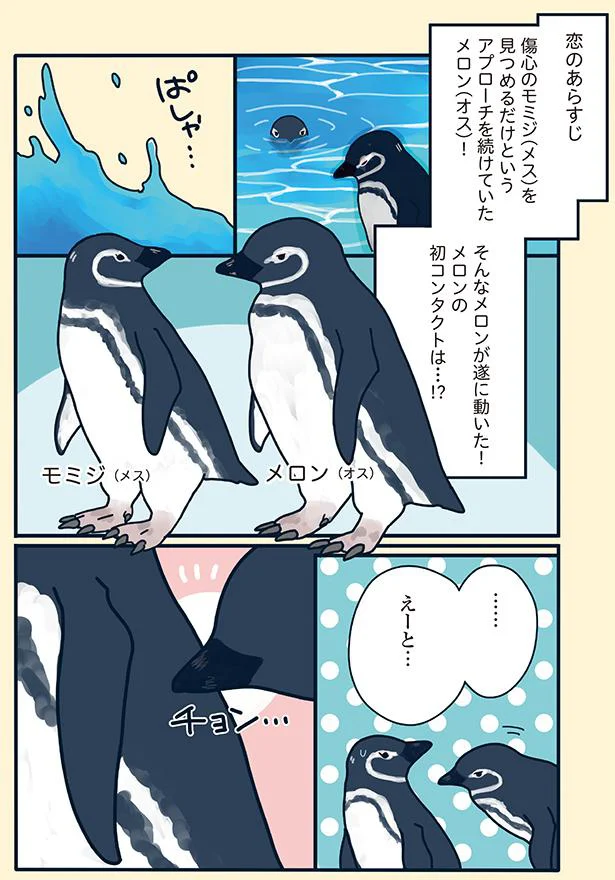 初コンタクトは…⁉