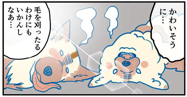 かわいそうに…