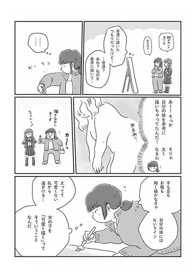 手も足ももっと細く