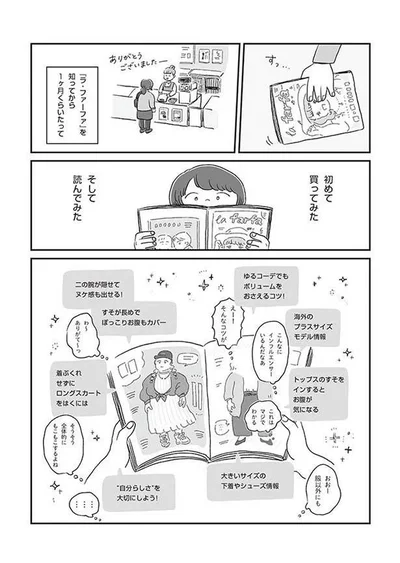 勇気を出して雑誌購入