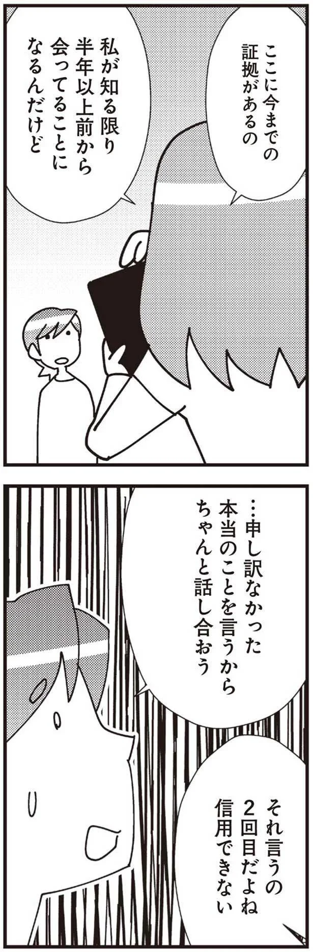 ここに今までの証拠があるの