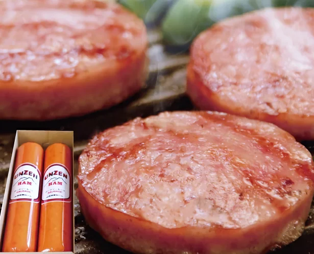 【長崎県雲仙市】雲仙ハム ソーセージ小2本入り(300g×2本)5000円