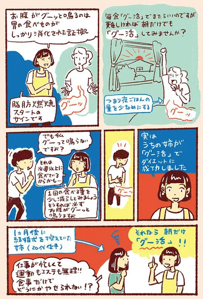 グーって鳴らないですよ？