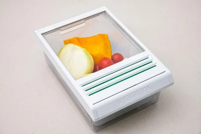 使いかけの野菜をラップなしで保存できる「使い切り野菜BOX」