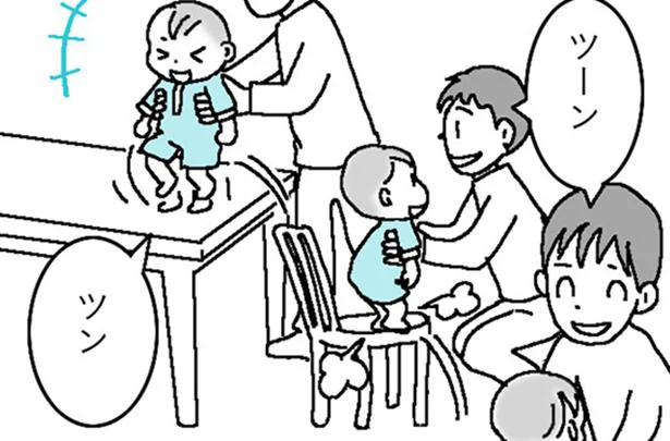 屈伸運動はリズムにのって！ ヒザの曲げ伸ばし運動に挑戦／赤ちゃんのあそび大全（6）