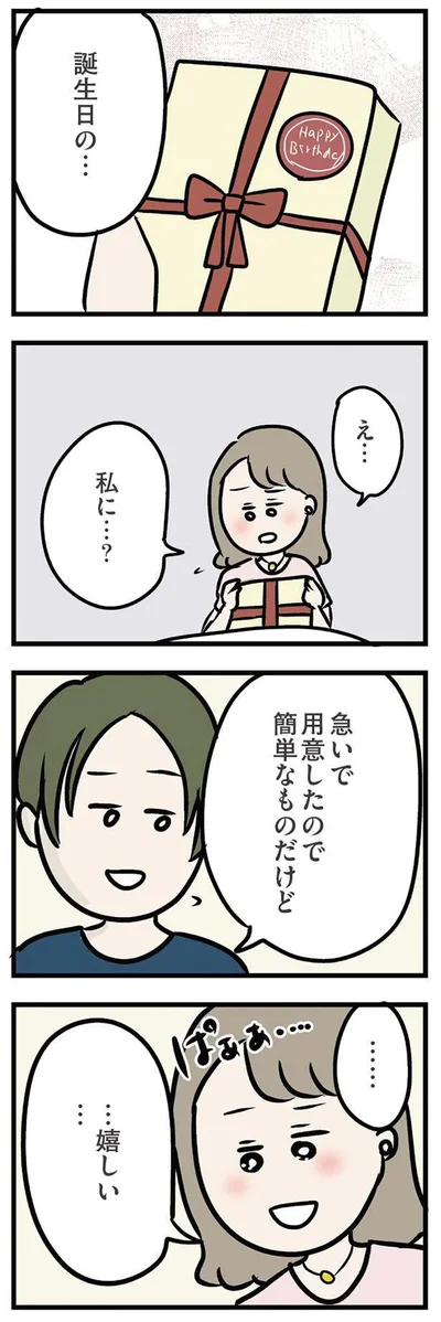 誕生日の…