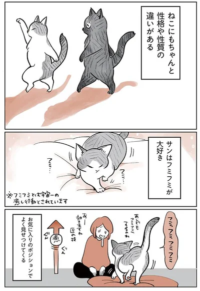 性格や性質の違いがある