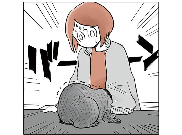 いざ、ねこのワクチン接種へ。注射が怖すぎて…これぞ、頭隠して尻隠さず!? ／こねこのドレイ（5）