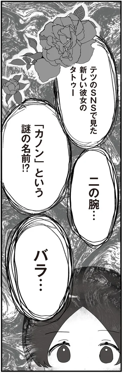 二の腕…バラ…
