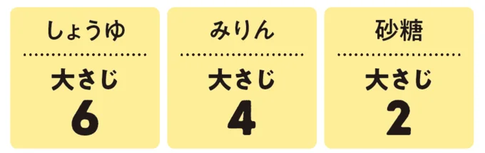 万能和風だれの材料