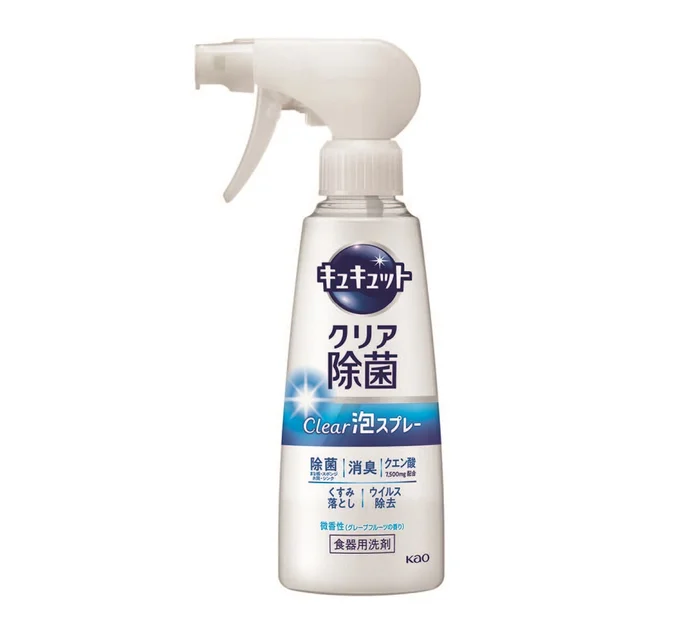 キュキュットクリア除菌Clear泡スプレー/花王