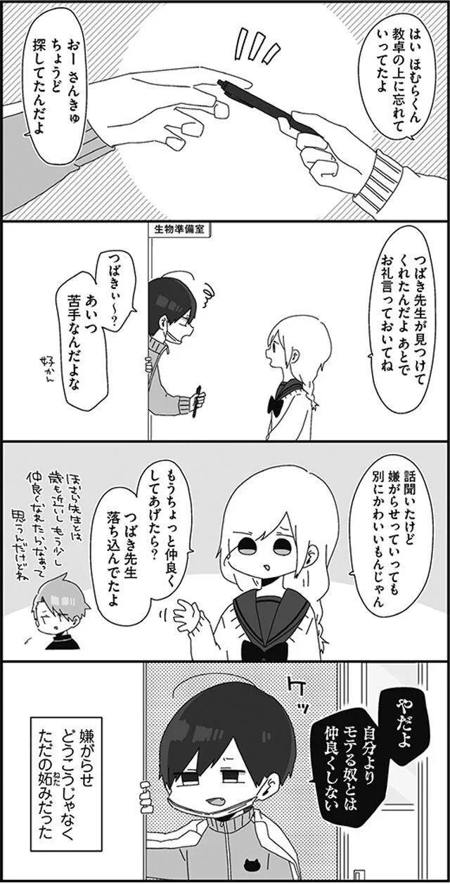 自分よりモテる奴とは仲良くしない