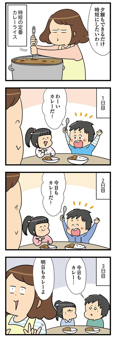 明日もカレーよ