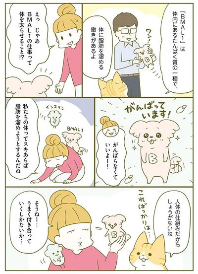 BMAL1とうまく付き合っていくしかない