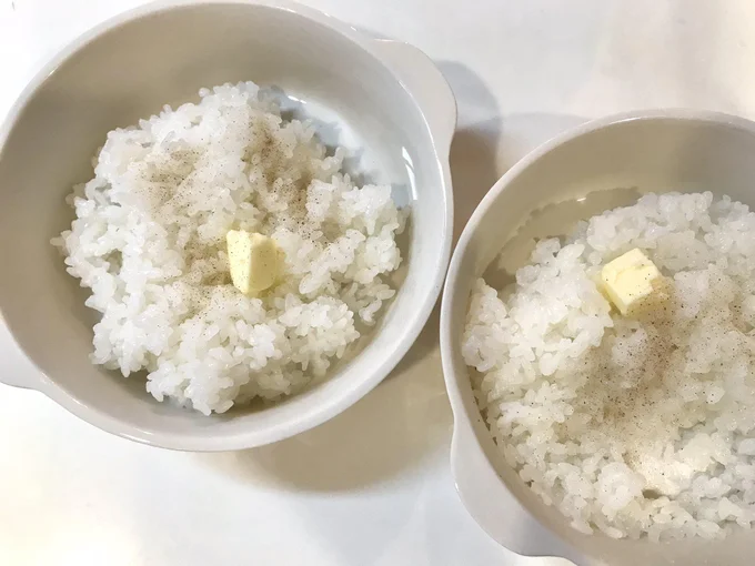 ライス+バターは間違いなし