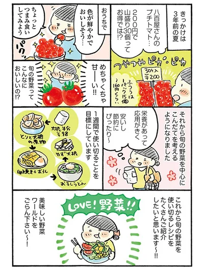 【元記事を読む】美味しい野菜ワールド。おひとりさまでもキャベツ1玉使い切れます！