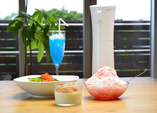 あなたはシャリシャリ派？フワフワ派？自宅で簡単にかき氷！