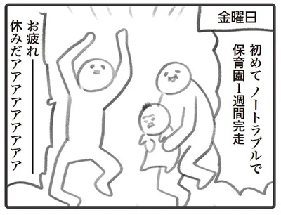 ノートラブルで1週間完走