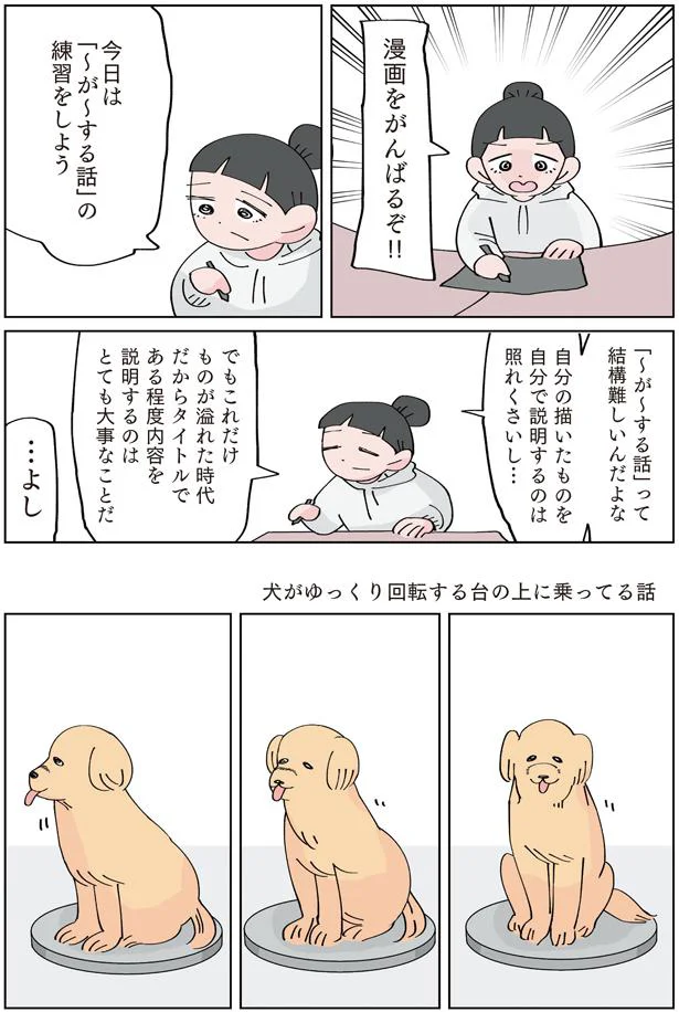 「～が～する話」の練習をしよう