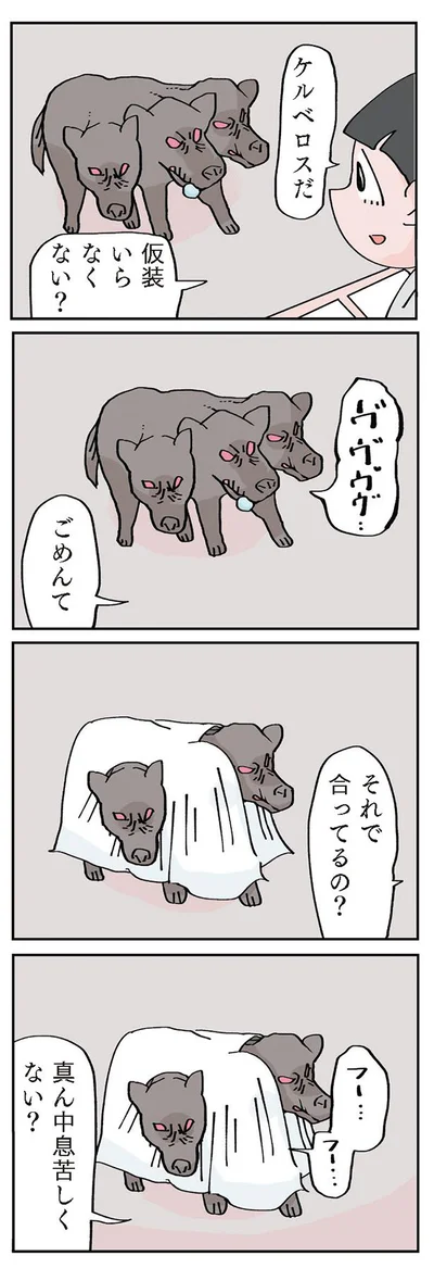 真ん中が息苦しいケルベロス