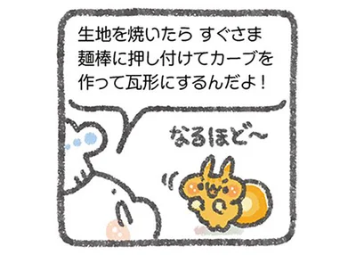 瓦形にするんだよ