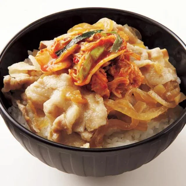 「レンジキムチ豚丼」／レンチンでできるレシピ（24/30）