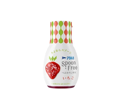 【画像を見る】「アヲハタ Ｓｐｏｏｎ Ｆｒｅｅ　いちご」内容量165g、 365円（税込み）
