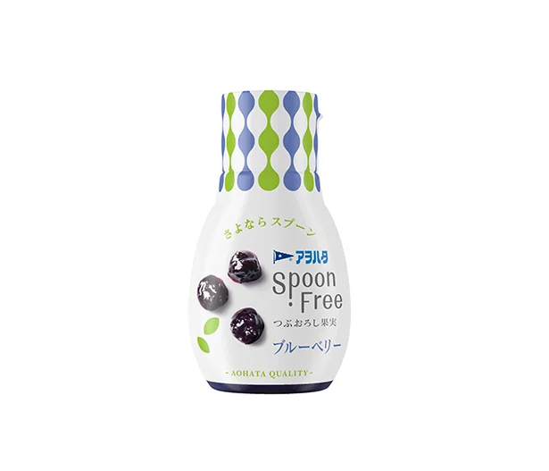 「アヲハタ Ｓｐｏｏｎ Ｆｒｅｅ　ブルーベリー」内容量165g、 409円（税込み）