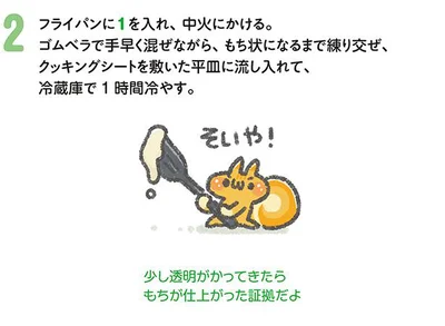 冷蔵庫で1時間冷やす