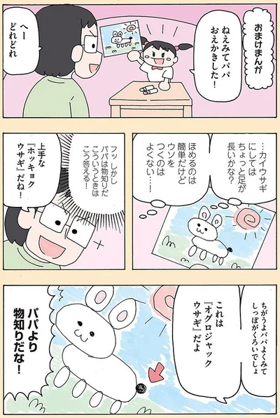 ちがうよパパよくみて