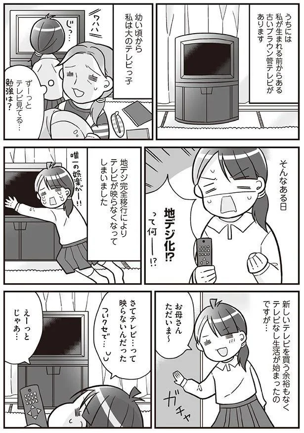 幼い頃から私は大のテレビっ子