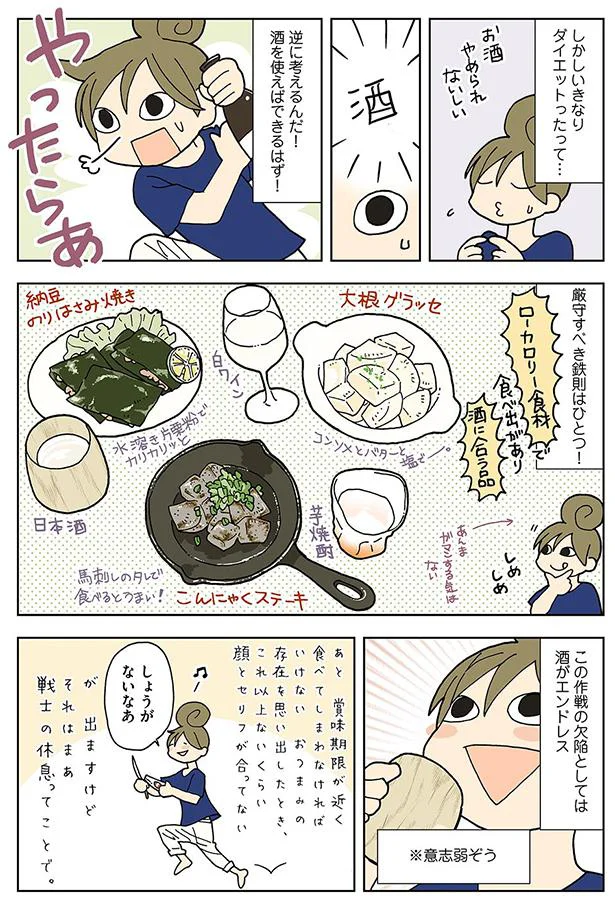 しかしいきなりダイエットったって…