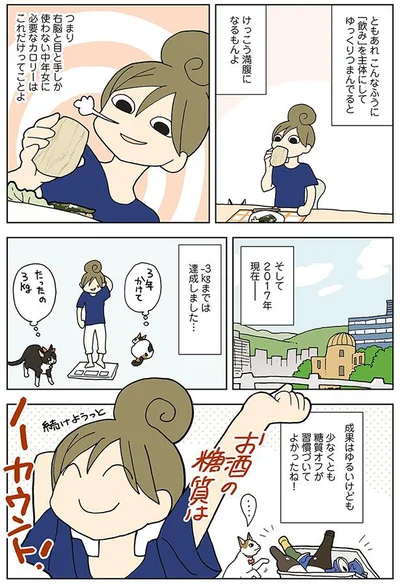 -3kgまでは達成