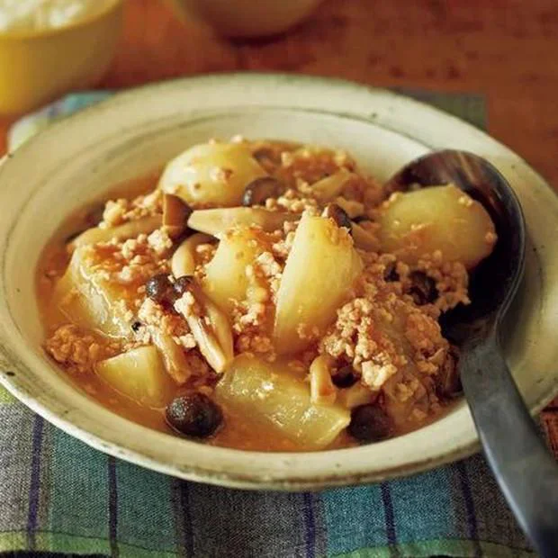 「かぶとしめじのそぼろ煮」/そぼろ煮のアレンジレシピ(2/20)